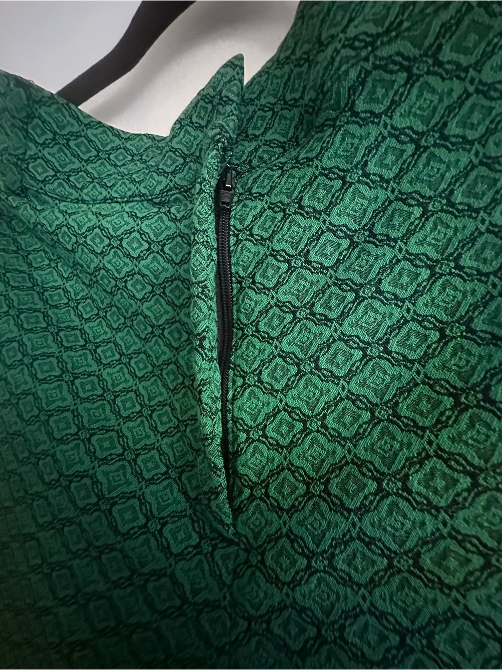 Lane Bryant Green Patterned Trousers - Picture 2 of 5